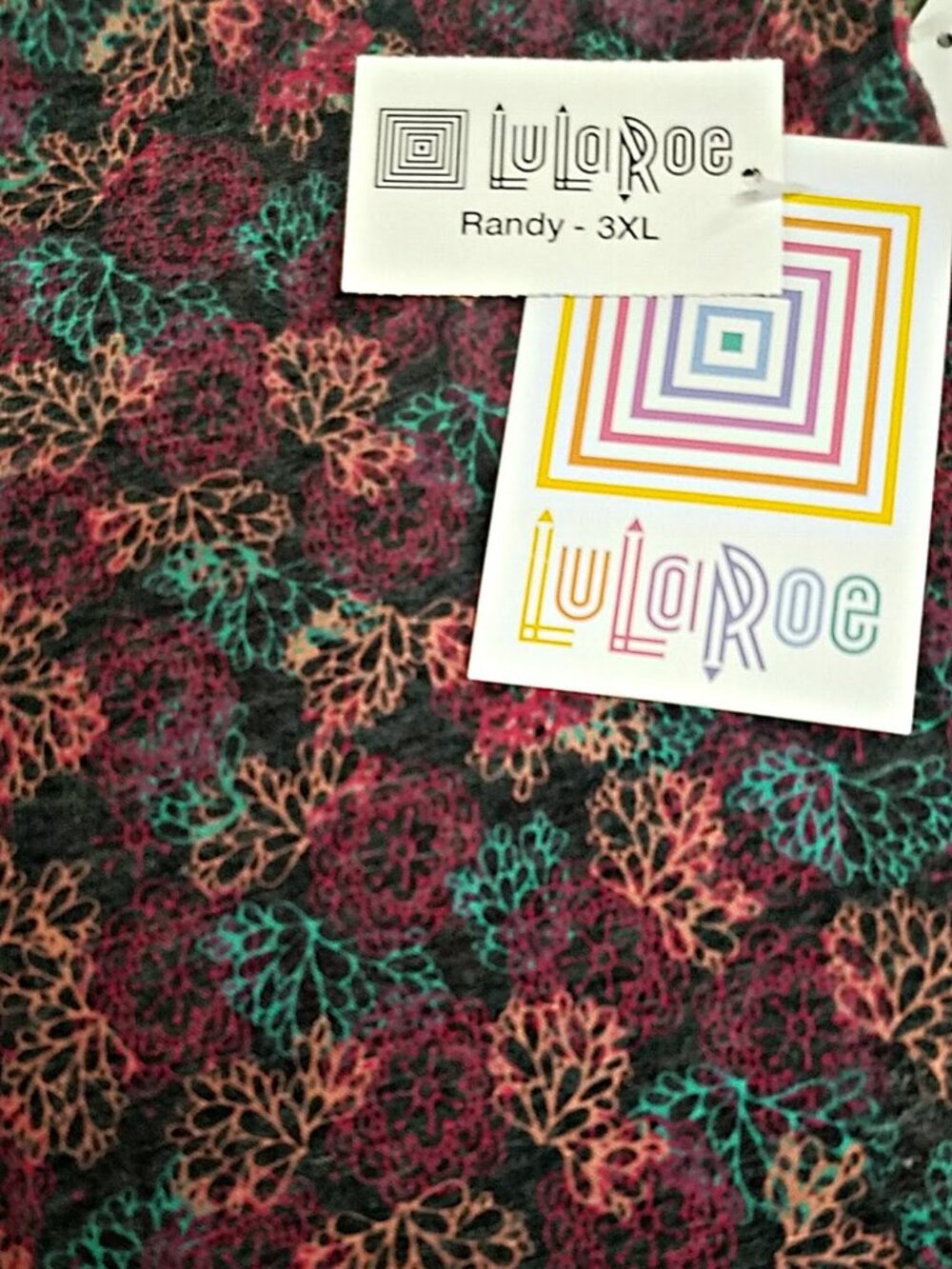 LuLaRoe Randy Top 3XL - Picture 2 of 2